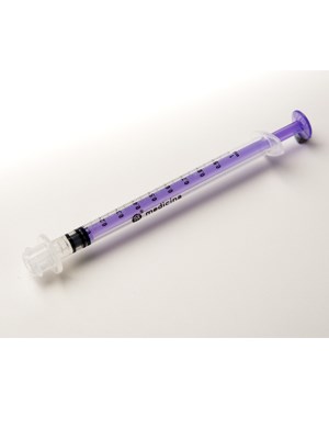 LOW DOSE ENTERAL SYRINGE 1mL - Box/100