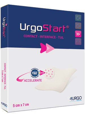 UrgoStart Protease Modulating Matrix Contact Layer 5x7cm - Box/10