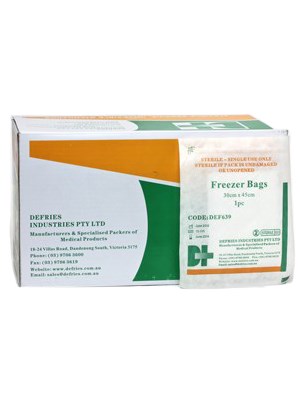 Freezer Bags Sterile 30cm x 45cm - Ctn/100