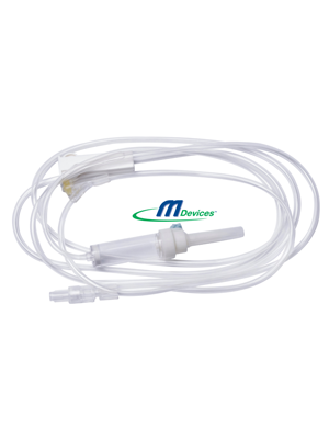 Infusion Set 15um Filtered Chamber & Injec Site 2.2m