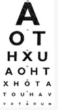 Eye Chart AOT Universal Direct 6m