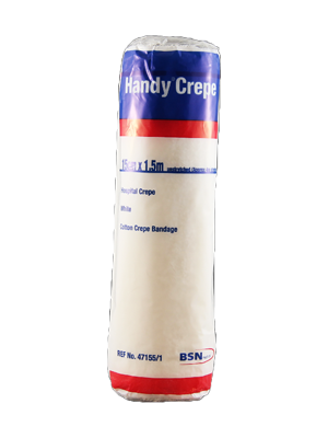 Handycrepe Hospital Non-Adhesive Crepe Bandage 15cm x 1.5m