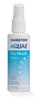 Hamilton Aquae Dry Mouth Spray 100ml