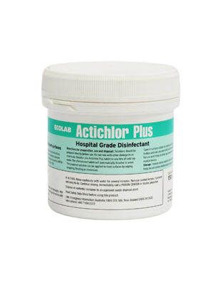 Chlorine Hospital-Grade Disinfectant Tablets Actichlor™ Plus 150 Tablets