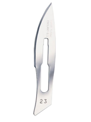 Surgical Scalpel Blades Swann-Morton Sharpness Size 23