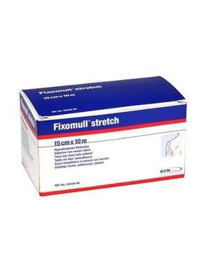 Dressing Fixation Roll Fixomull Stretch Hypoallergenic Adhesive