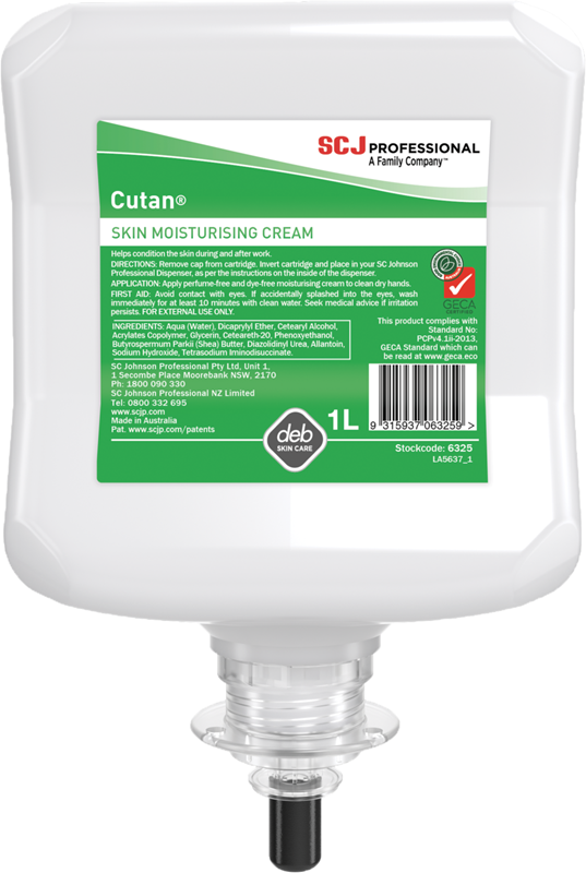 CutanĀ® Moisturising Cream Glycerine Fragrance Free 1 Litre - Ctn/6