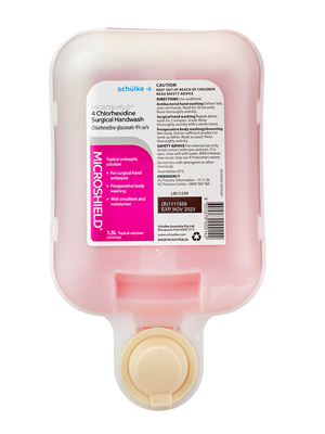 MICROSHIELD® 4 Chlorhexidine Surgical Handwash 1.5L - Ctn/6
