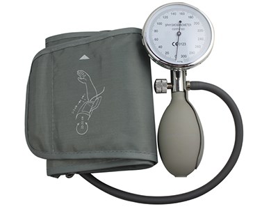 Palm Aneroid Sphygmomanometer - Latex Free