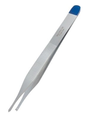Adson Tissue Forceps 1x2 Teeth - 12cm