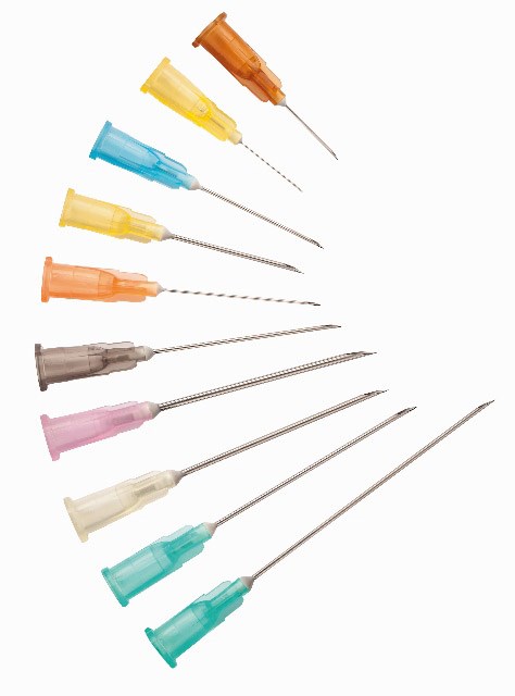 Terumo AGANI Hypodermic Needles  26G x 23mm (Brown) - Box/100