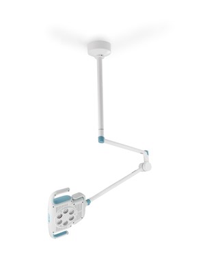 Green Series 900 Procedure Light with Ceiling Mount Welch Allyn